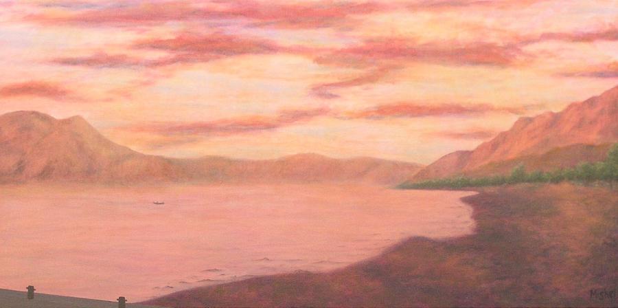Lake Chapala Painting by Mishel Vanderten
