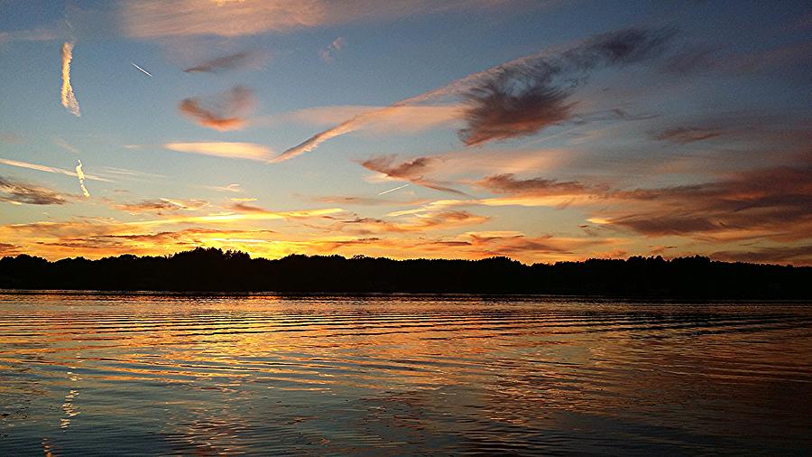 Lake Isabella Sunset Photograph by Dennis Fielding - Pixels