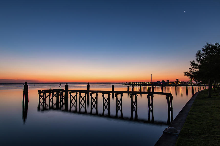 Lake Monroe at Twilight #1 Photograph by Stefan Mazzola