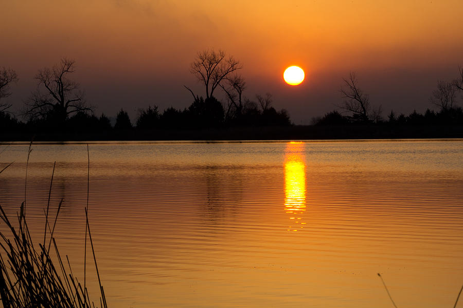Lake Ogallala Sunrise Photograph by Wayne Schmitt - Fine Art America