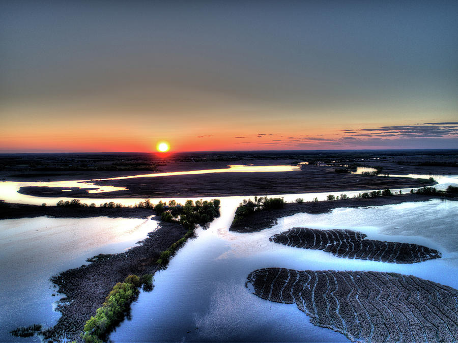 Lake Poygan Sunset Photograph by Scott Hughes - Fine Art America