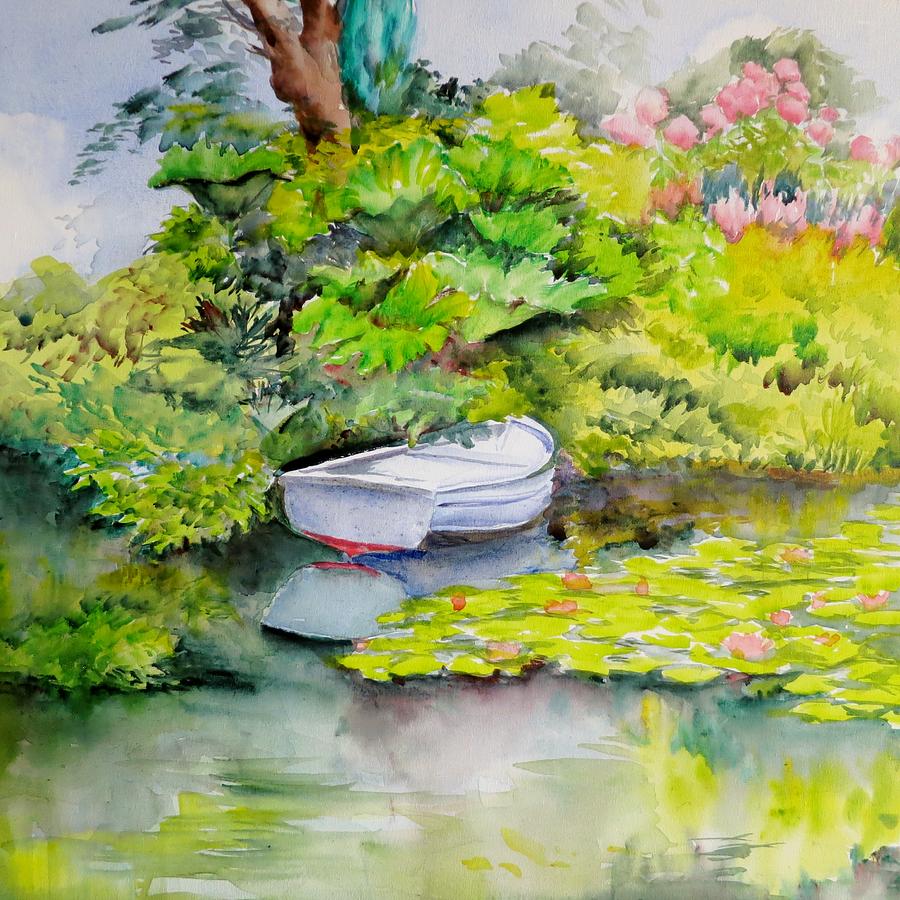 Lakeside #1 Painting by Angelina Whittaker Cook