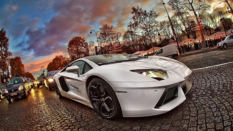 Transportation Photograph - Lamborghini Aventador #1 by Mariel Mcmeeking