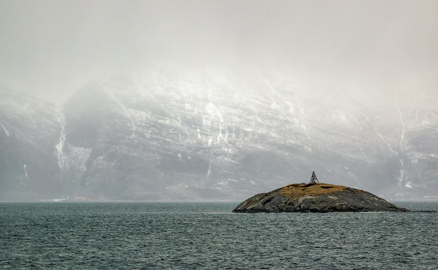 Landegode Island Marker Norway #1 Photograph by Adam Rainoff