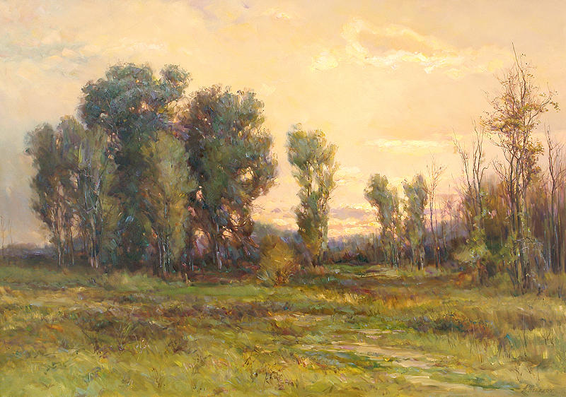 Landscape Painting by Alexander Hoffart - Fine Art America