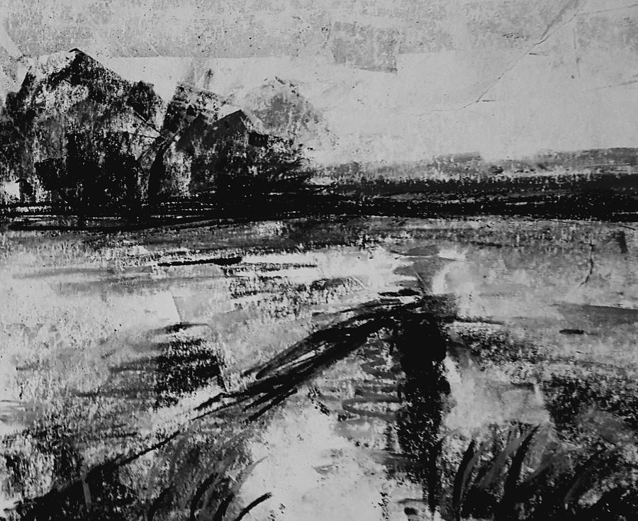 Landscape study #1 Drawing by Hae Kim