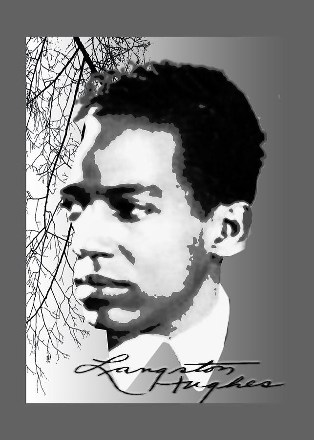 Langston Hughes #1 Digital Art by Asok Mukhopadhyay