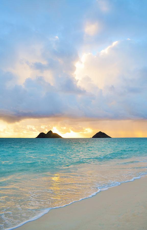 Lanikai Beach Sunrise Photograph by Melinda Baugh - Fine Art America