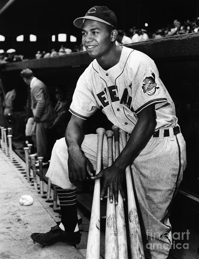 Larry Doby Photograph by Granger