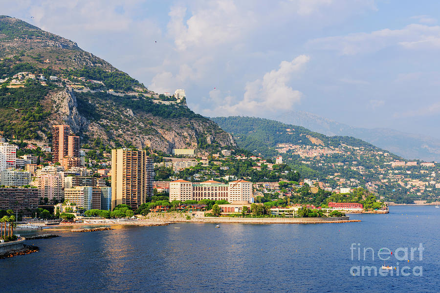 Monaco Photograph - Larvotto Beach In Monaco by Elena Elisseeva Monaco Photograph - Larvotto Beach In Monaco by Elena Elisseeva