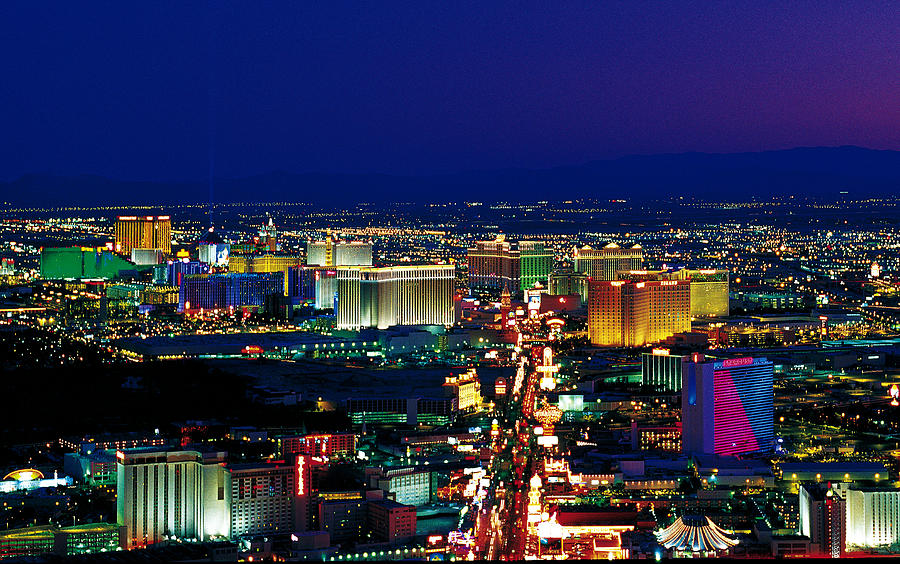 Las Vegas Photograph - Las Vegas Nv #1 by Panoramic Images