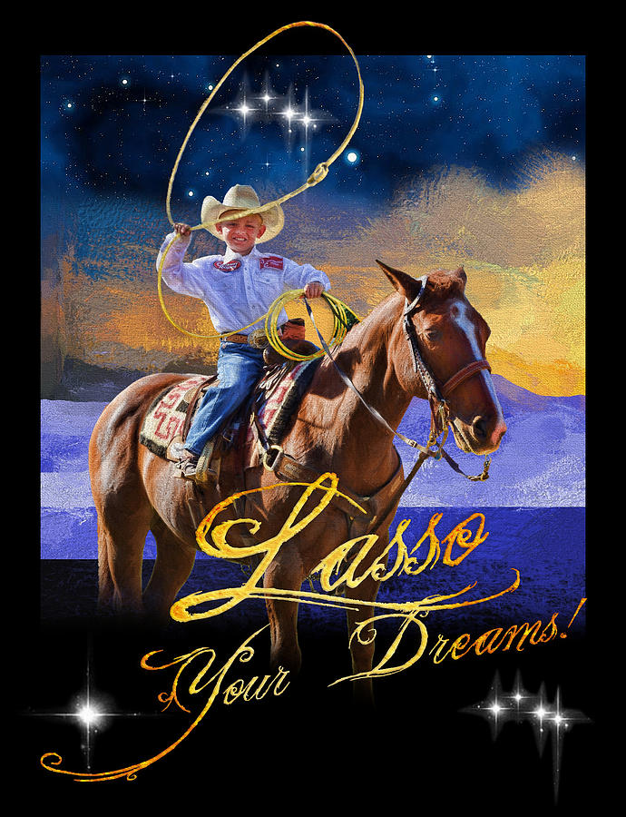 Horse Photograph - Lasso Your Dreams #2 by Shannon Story