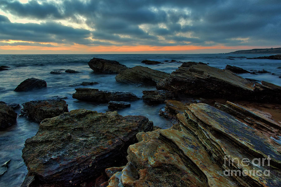 Last Light At Crystal Cove #1 Photograph by Eddie Yerkish