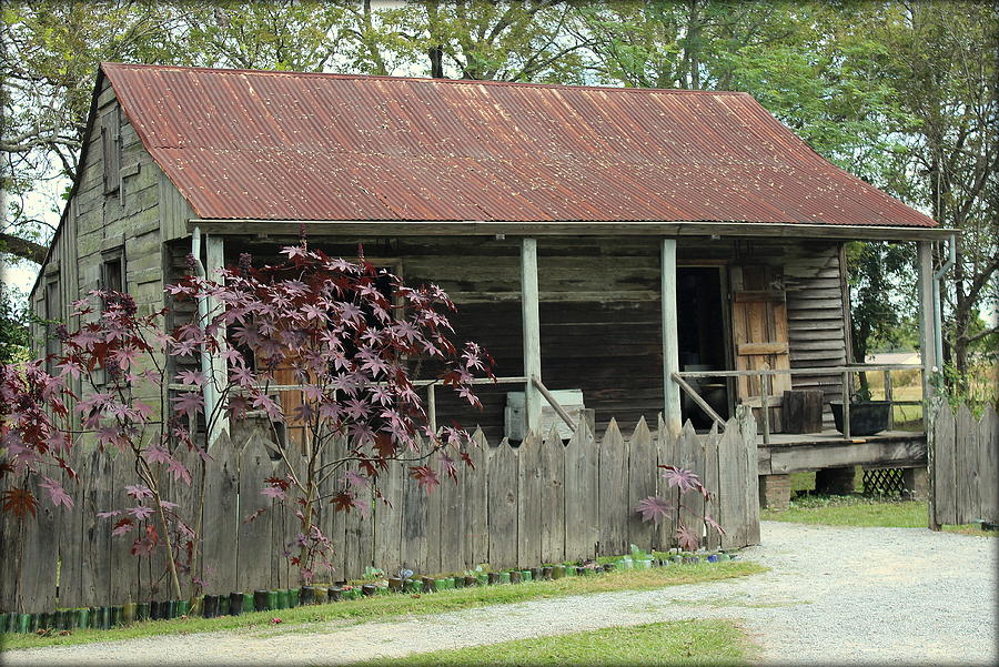 New Orleans Photograph - Laura Plantation Slave Cabin #1 by Anita Hiltz