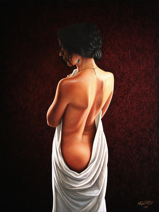 Nude Painting - Lavish Calla #1 by Horacio Cardozo