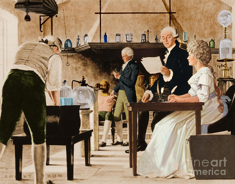 Lavoisier Chemistry Laboratory  #1 Photograph by Science Source