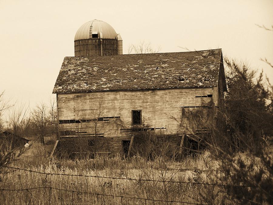 Barn Photograph - Left Behind #1 by Joseph Norvell