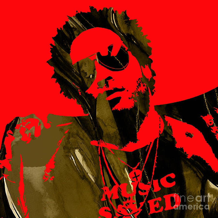 Lenny Kravitz Mixed Media - Lenny Kravitz Collection #1 by Marvin Blaine