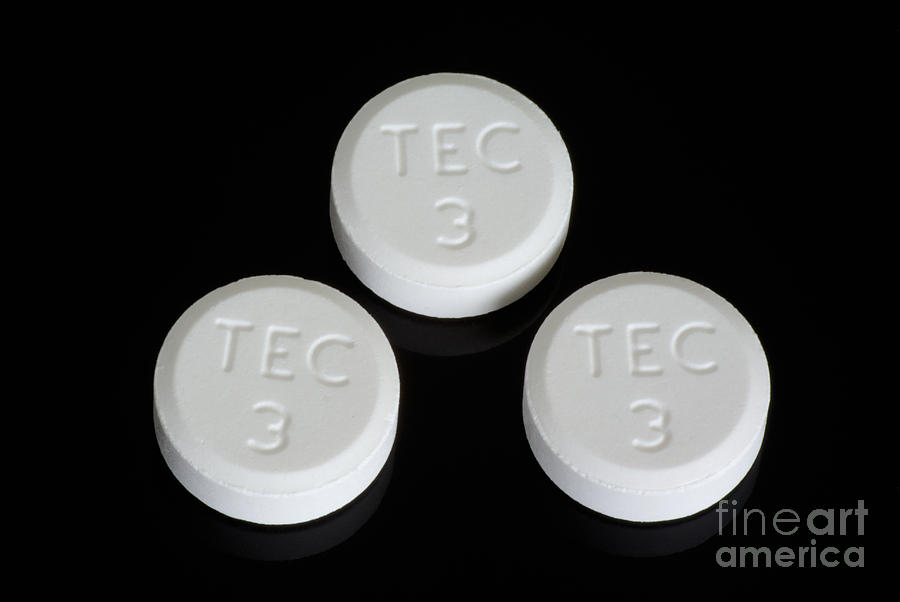 Lenoltec Combination Pain Relief Pills #1 Photograph by Scimat
