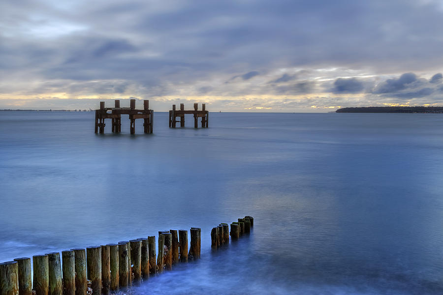 Pier Photograph - Lepe - England #1 by Joana Kruse
