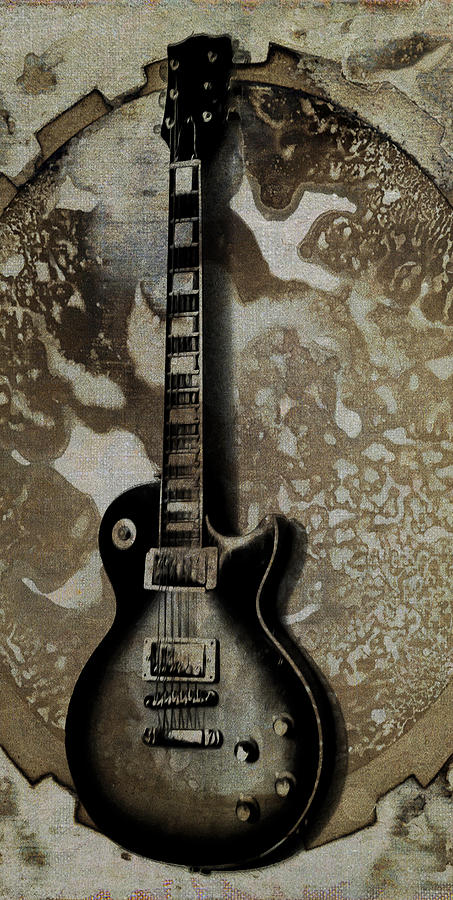 Les Paul Electric Guitar #1 Photograph by Bill Cannon