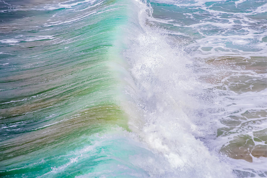 Landscape Photograph - Rolling Green Waves  by Terry Walsh
