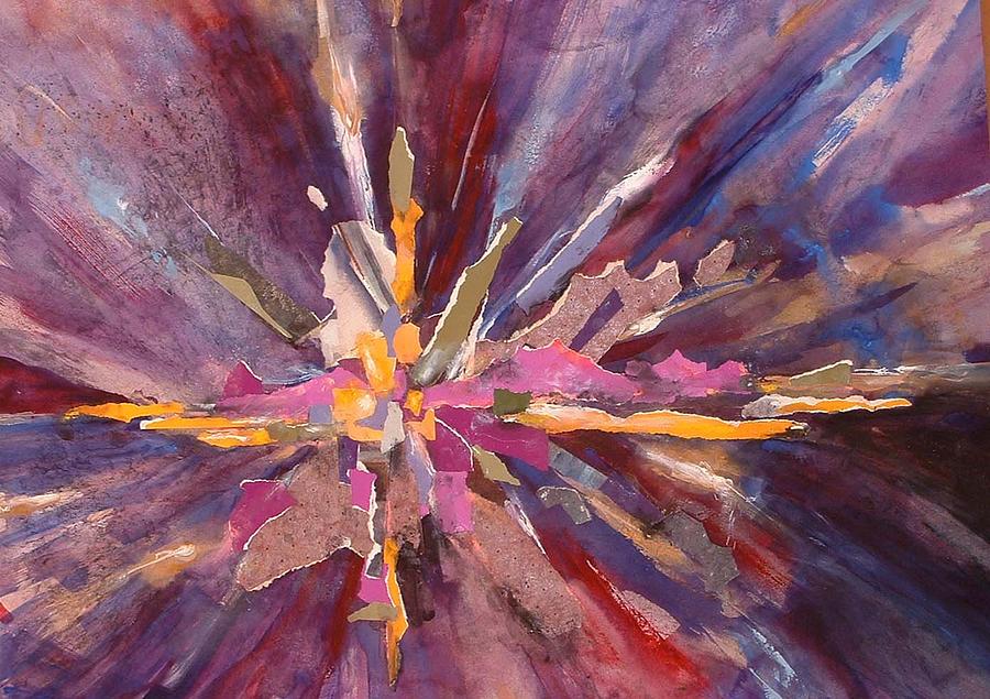 Let There Be Light #1 Painting by Joan Jones