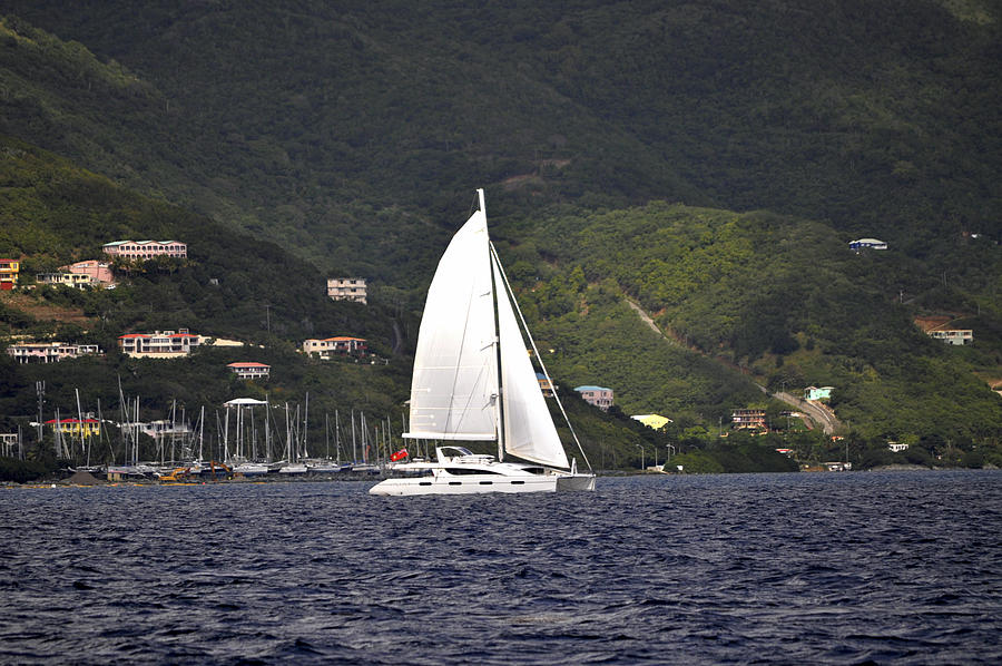 Lets Sail Away In the BVI Photograph by Kristina Deane