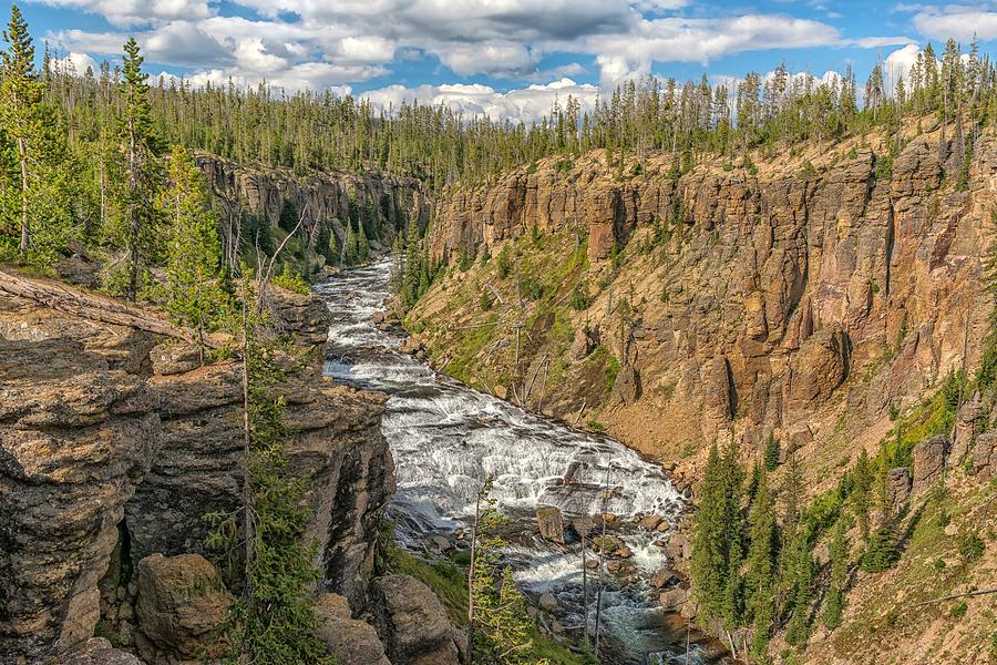 Lewis River Canyon Photograph by Philip Kuntz - Fine Art America