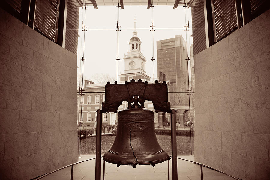 Liberty Bell  #1 Photograph by Songquan Deng