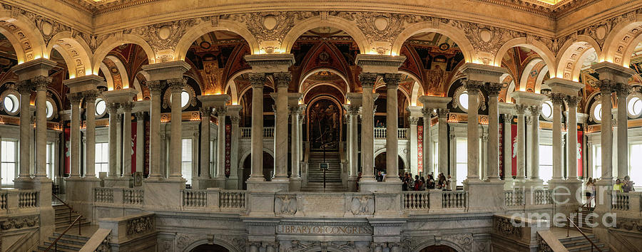 Library of Congress  #2 Photograph by Thomas Marchessault