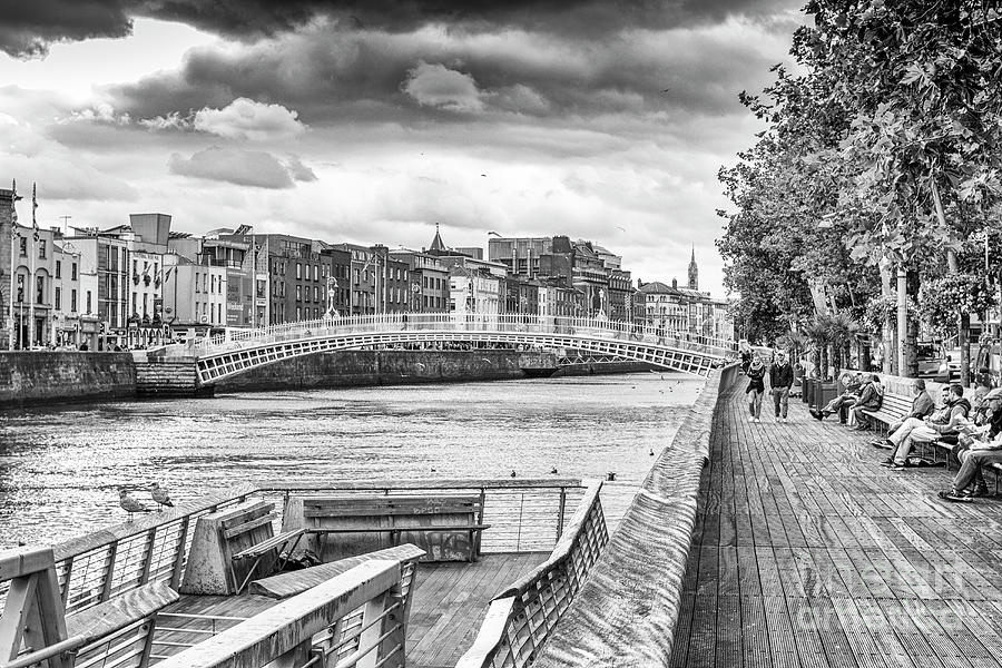 Liffey Boardwalk Dublin #1 Photograph by Jim Orr