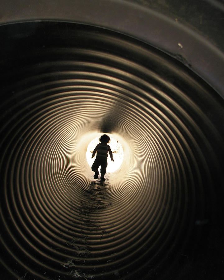 Light at the End of the Tunnel #1 Photograph by Helaine Cummins