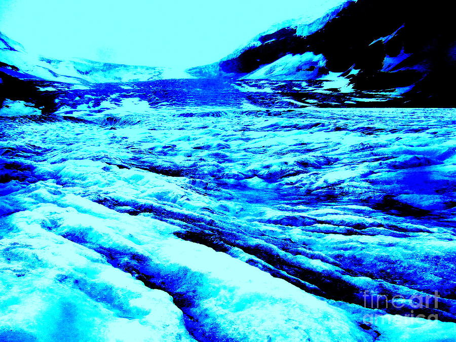 Light On Glacier #1 Photograph by Kumiko Mayer