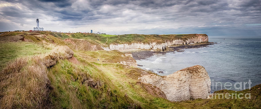 Nature Photograph - Lighthouse and cliffs #1 by Mariusz Talarek