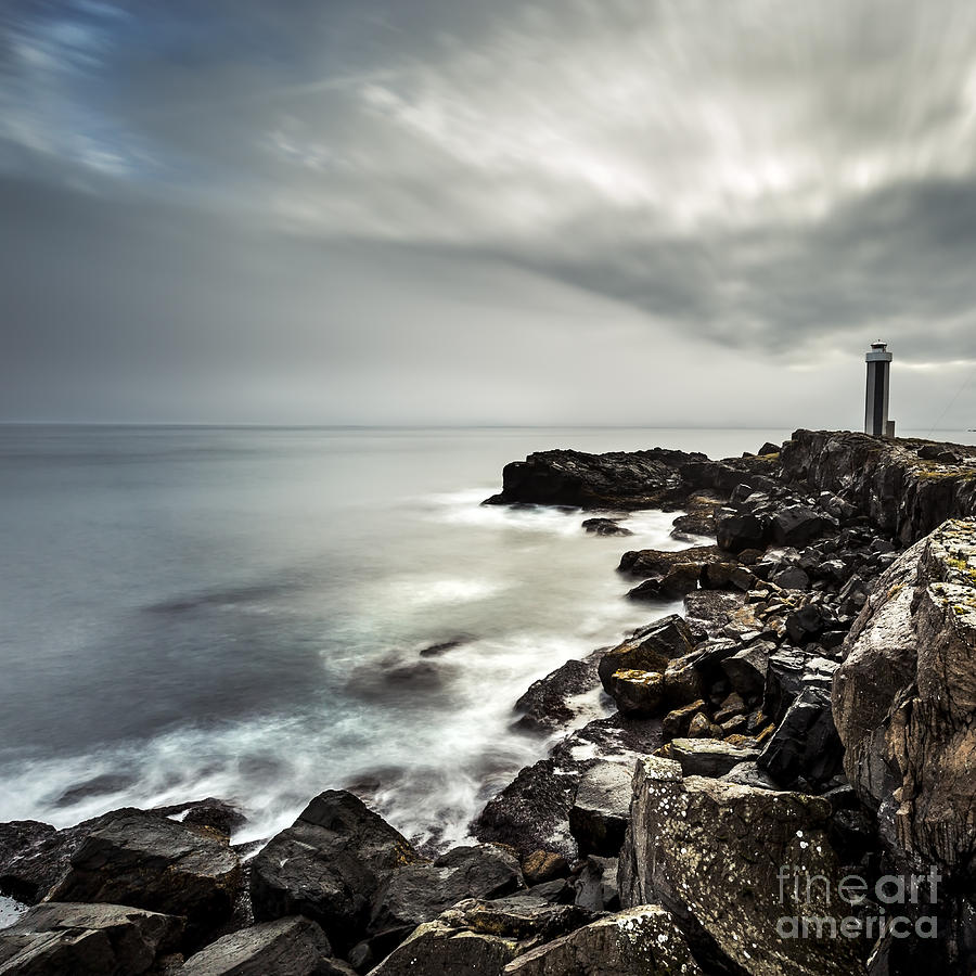 Lighthouse By The Sea #1 Photograph by Gunnar Orn Arnason