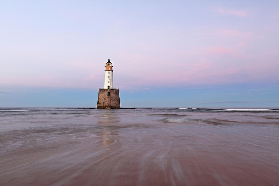 Lighthouse Sunset #2 Photograph by Grant Glendinning