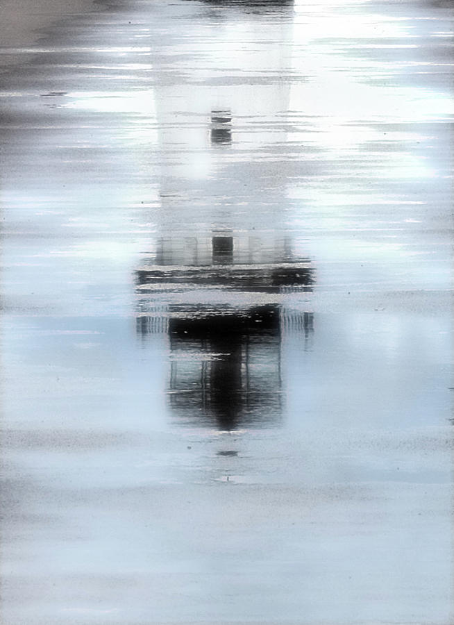 Lighthouse Photograph - Lighthouse Reflections #1 by Christina Young