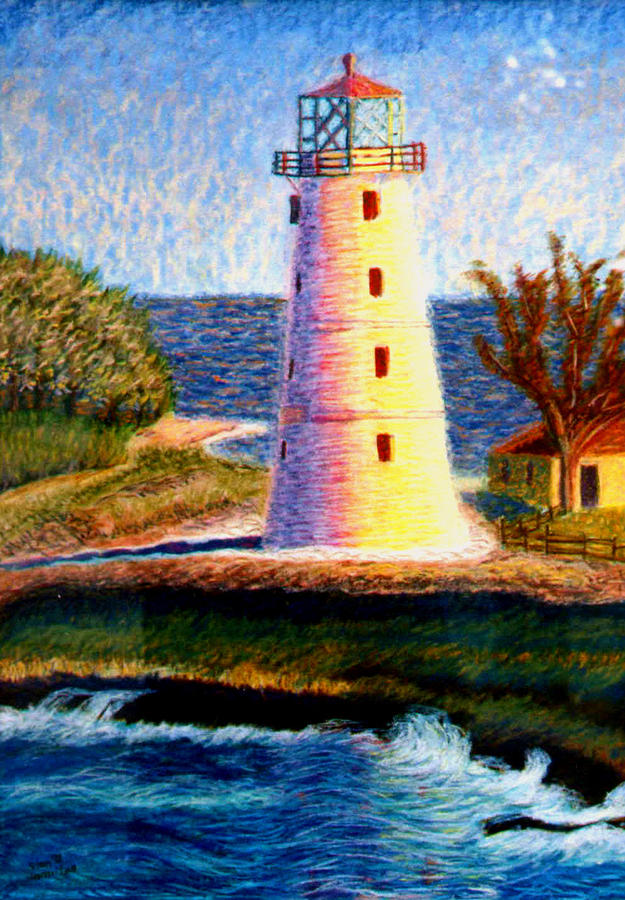 Lighthouse #1 Painting by Stan Hamilton