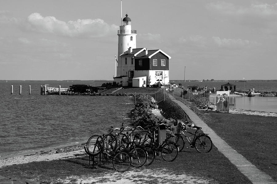  Marken Lighthouse, Holland Photograph by Aidan Moran