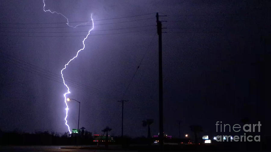 Lightning Bolt #2 Photograph by Chris Tarpening