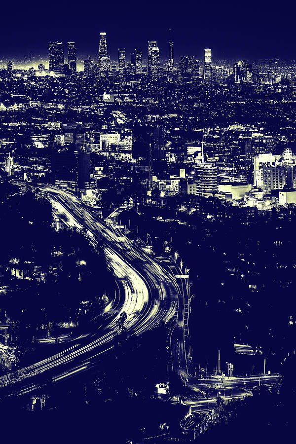 Lights Of Los Angeles #1 Photograph by Mountain Dreams