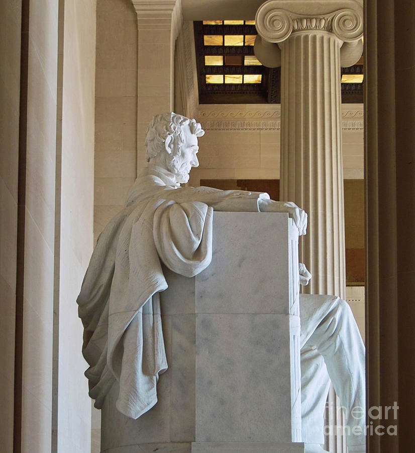Lincoln Memorial Interior Washington DC #1 Photograph by Kimberly Blom-Roemer