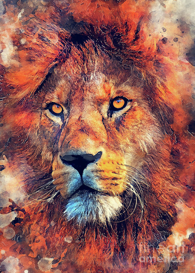 Lion Art Digital Art