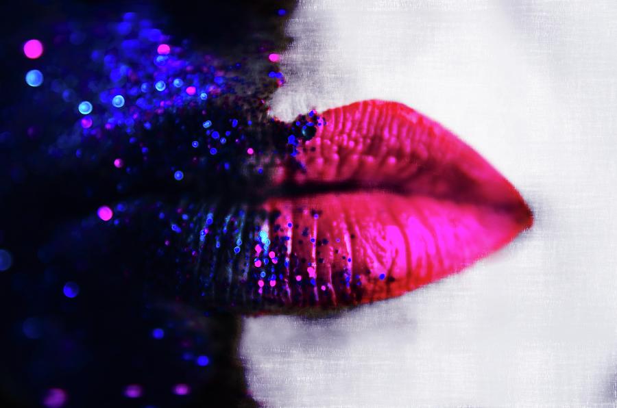 Beauty Photograph - Lips for Kissing  #1 by Sotiris Filippou