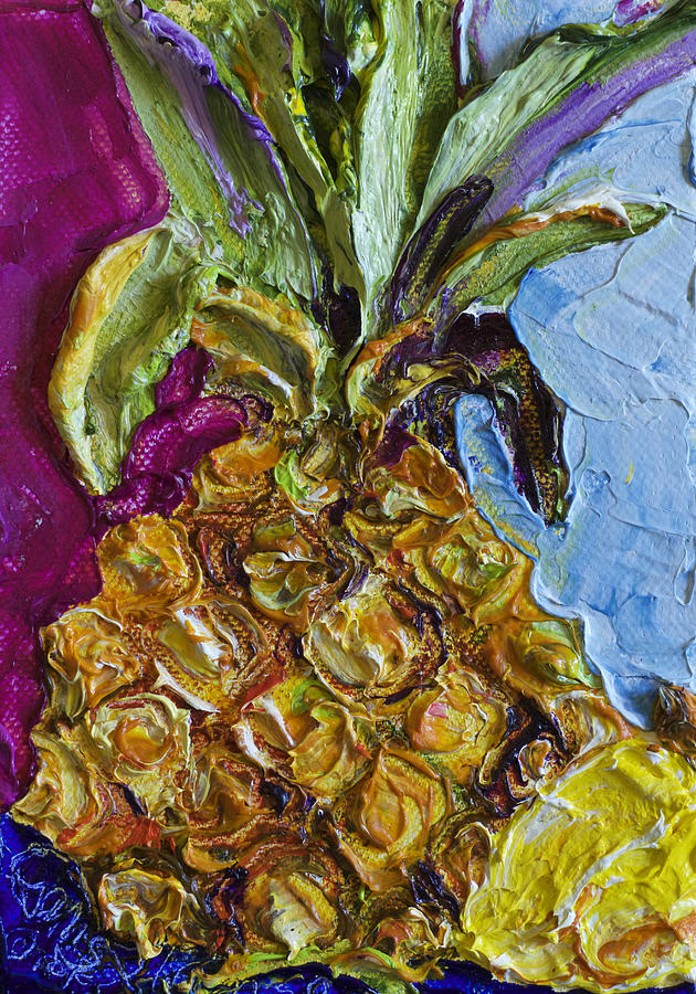 Little Pineapple #2 Painting by Paris Wyatt Llanso