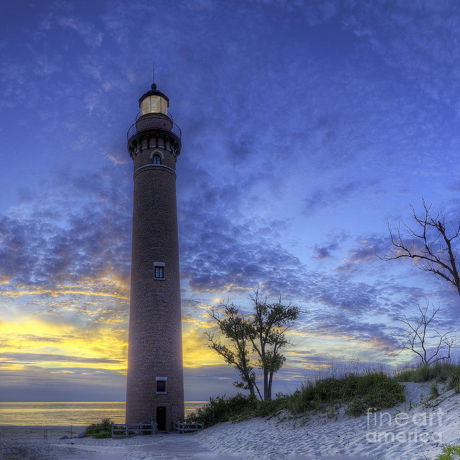 Lake Michigan Photograph - Little Sable Lighthouse #1 by Twenty Two North Photography