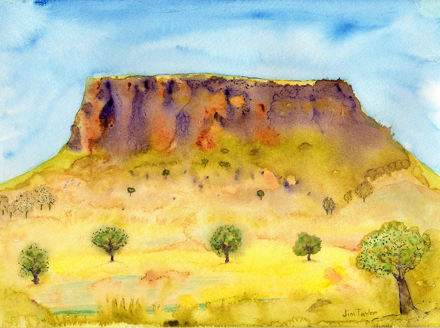  Little Table Mountain #1 Painting by Jim Taylor