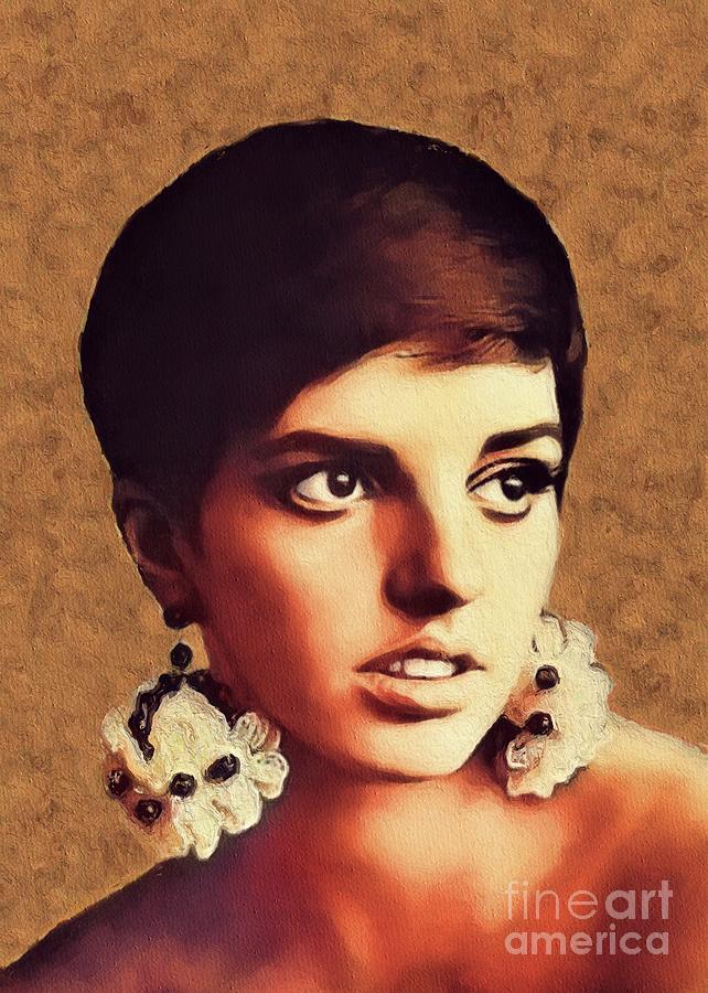 Liza Minnelli, Vintage Movie Star #1 Painting by Esoterica Art Agency