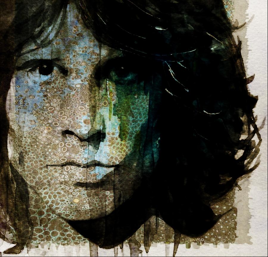 Lizard King / Jim Morrison Mixed Media by Paul Lovering